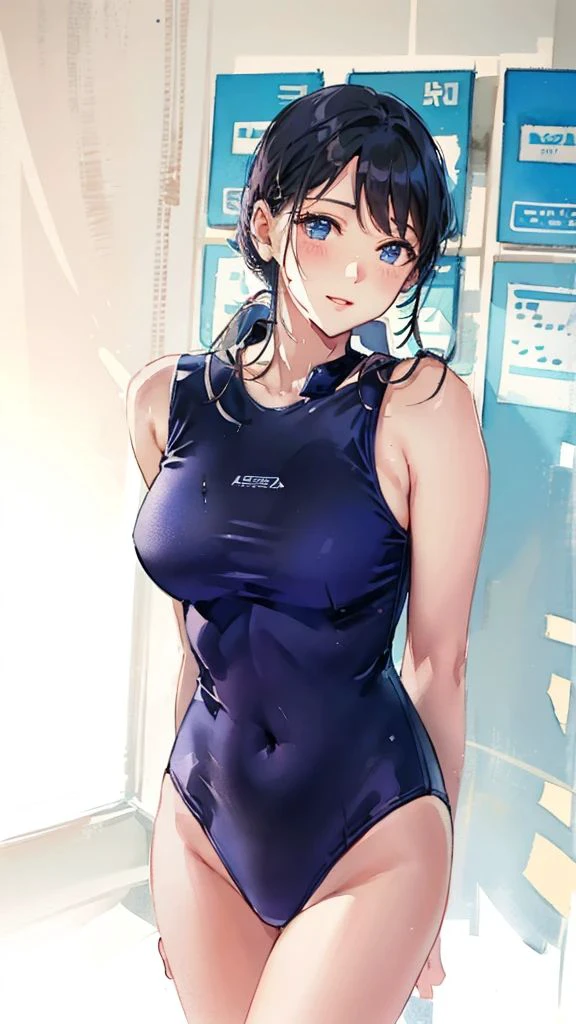 競泳水着先輩
