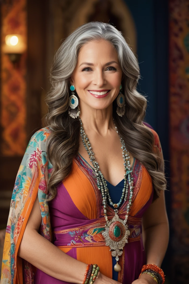 Ageless Elegance: Embracing Life in Vivid Color