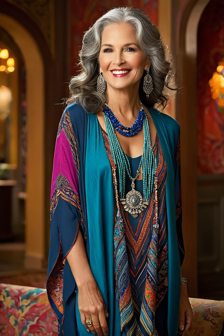 Ageless Elegance: Embracing Life in Vivid Color