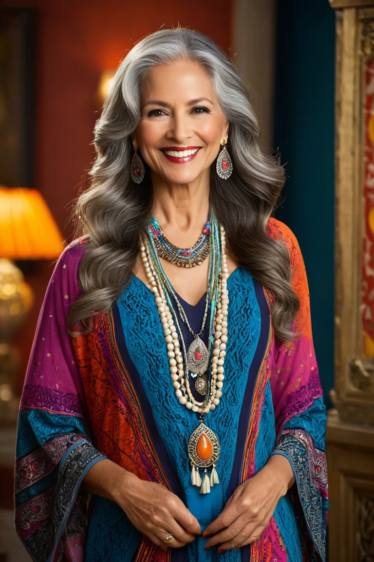 Ageless Elegance: Embracing Life in Vivid Color