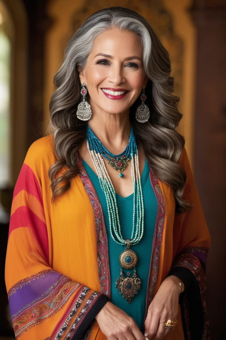 Ageless Elegance: Embracing Life in Vivid Color