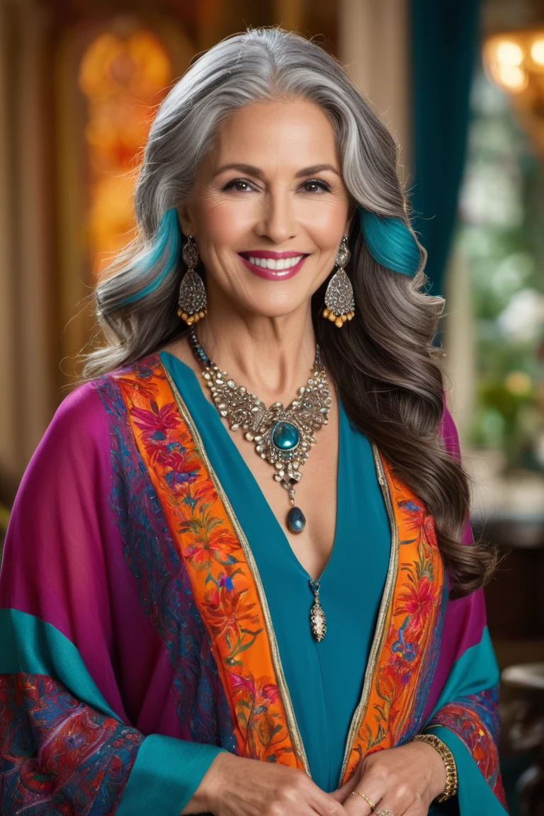 Ageless Elegance: Embracing Life in Vivid Color