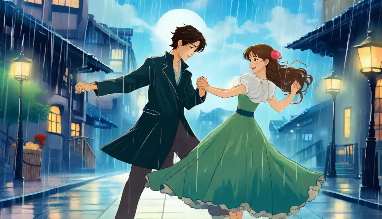Dancing in the Rain/雨中舞/雨中のダンス