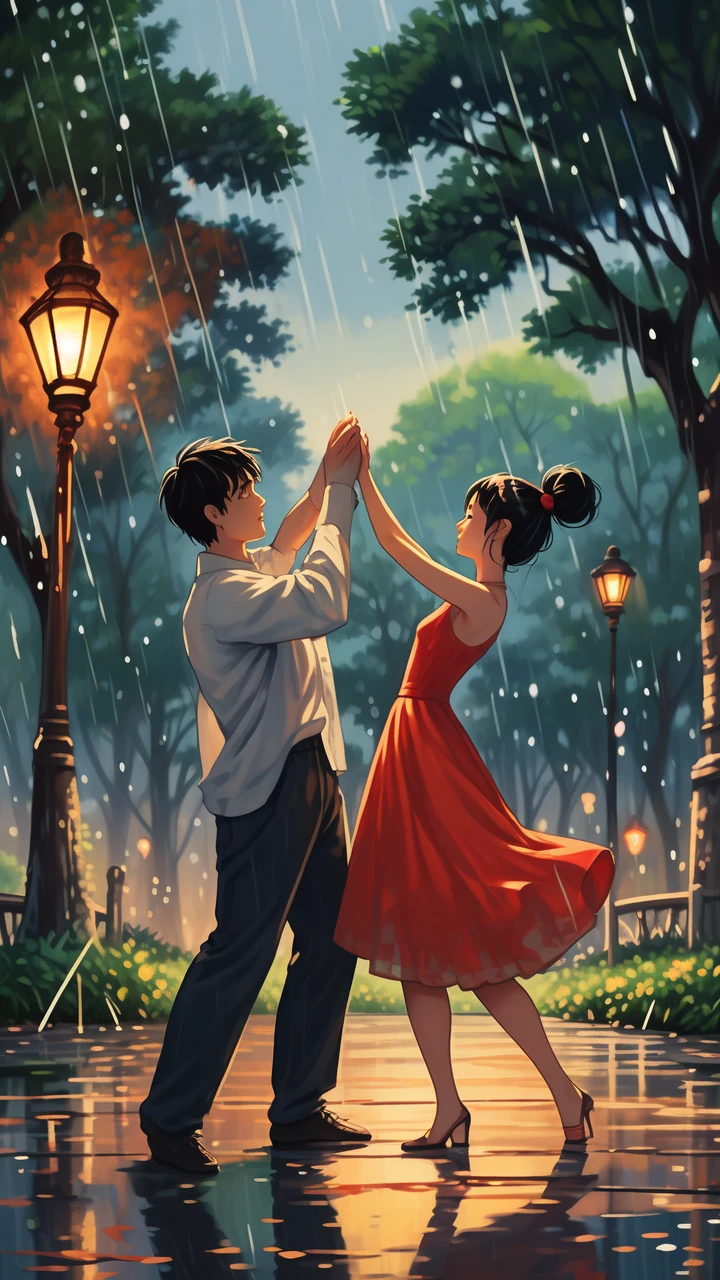 Dancing in the Rain/雨中舞/雨中のダンス