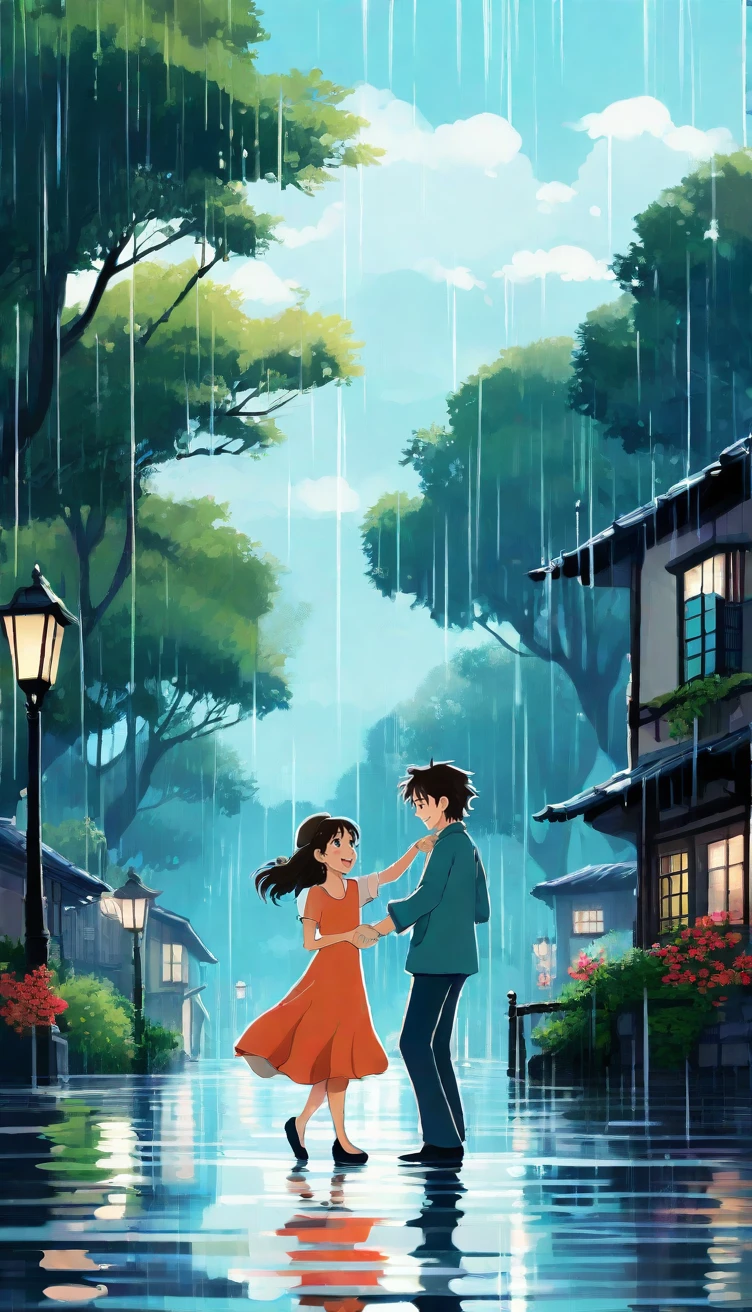 Dancing in the Rain/雨中舞/雨中のダンス