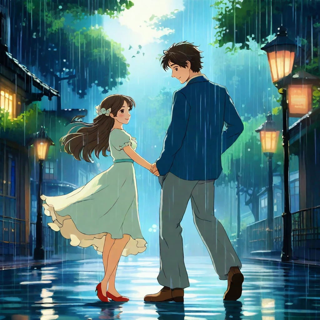 Dancing in the Rain/雨中舞/雨中のダンス