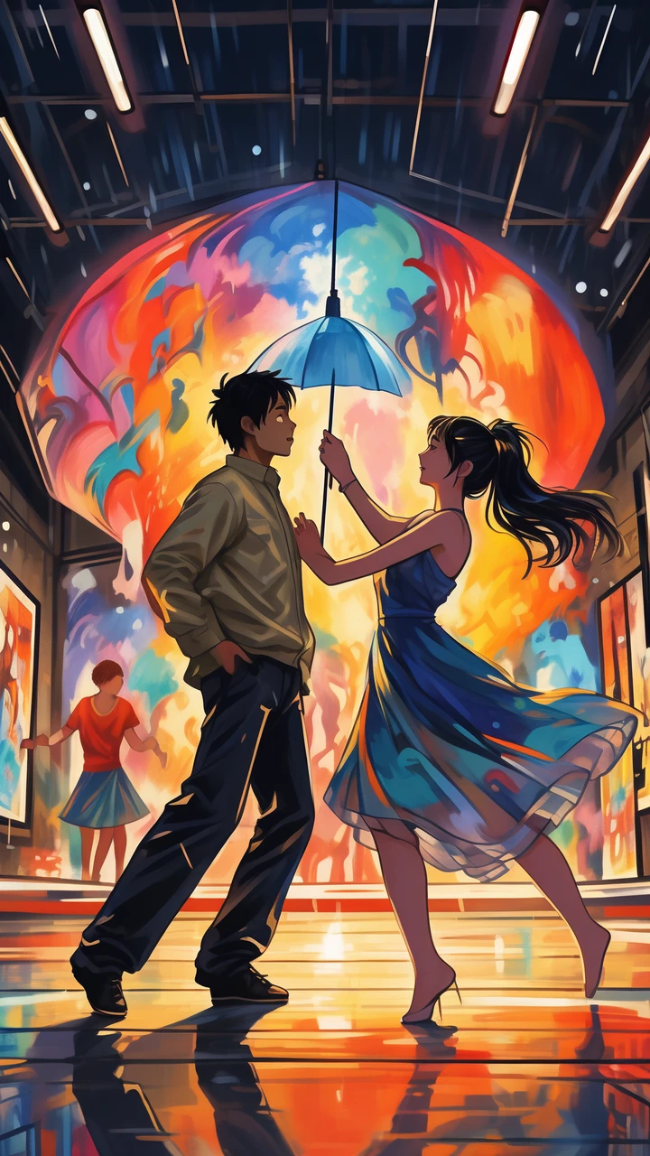 Dancing in the Rain/雨中舞/雨中のダンス