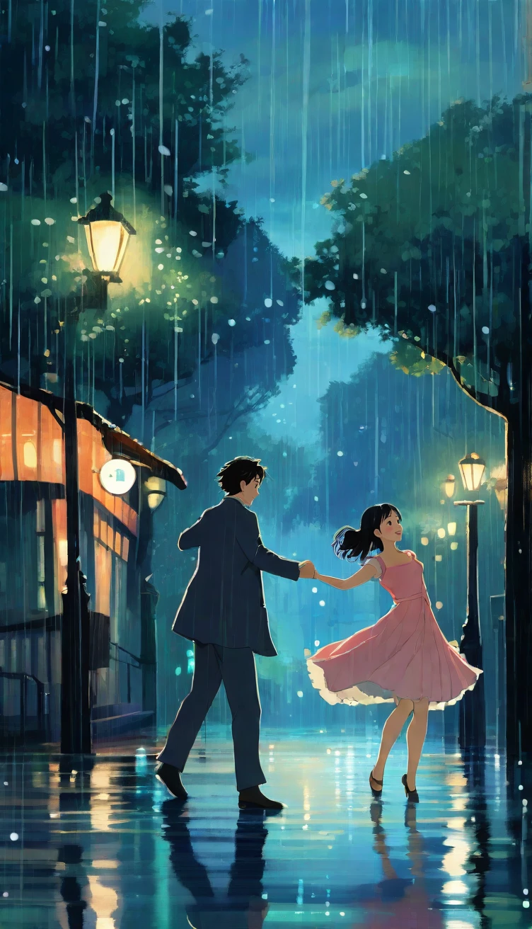 Dancing in the Rain/雨中舞/雨中のダンス