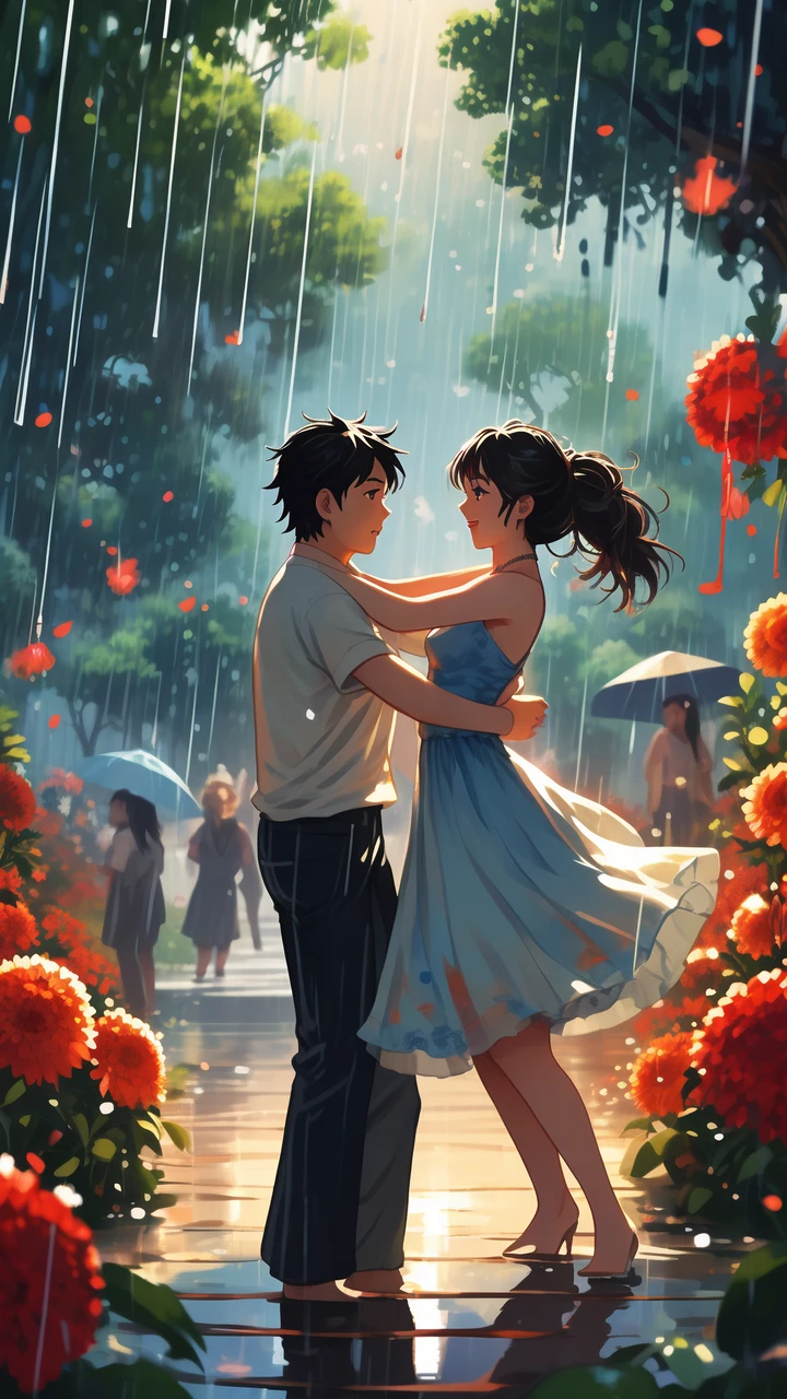 Dancing in the Rain/雨中舞/雨中のダンス