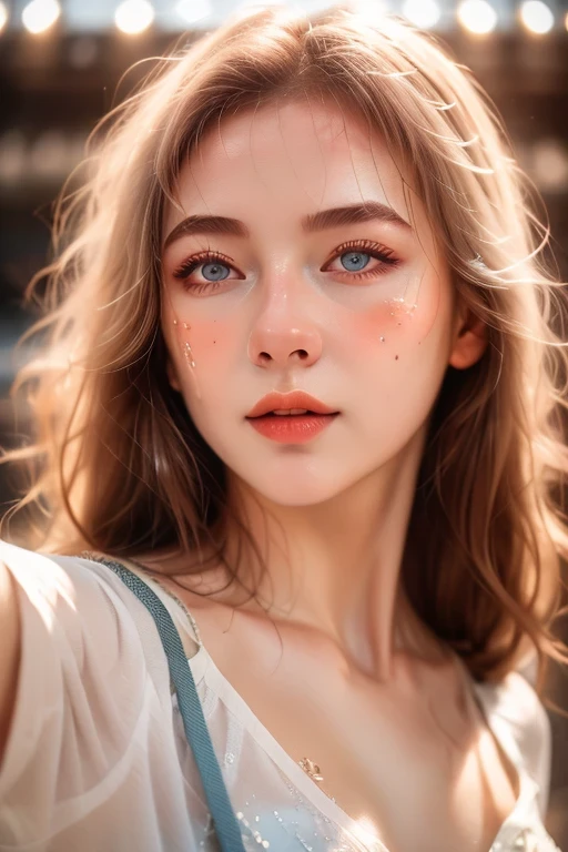 S_blonde hair woman-Cinematic Style