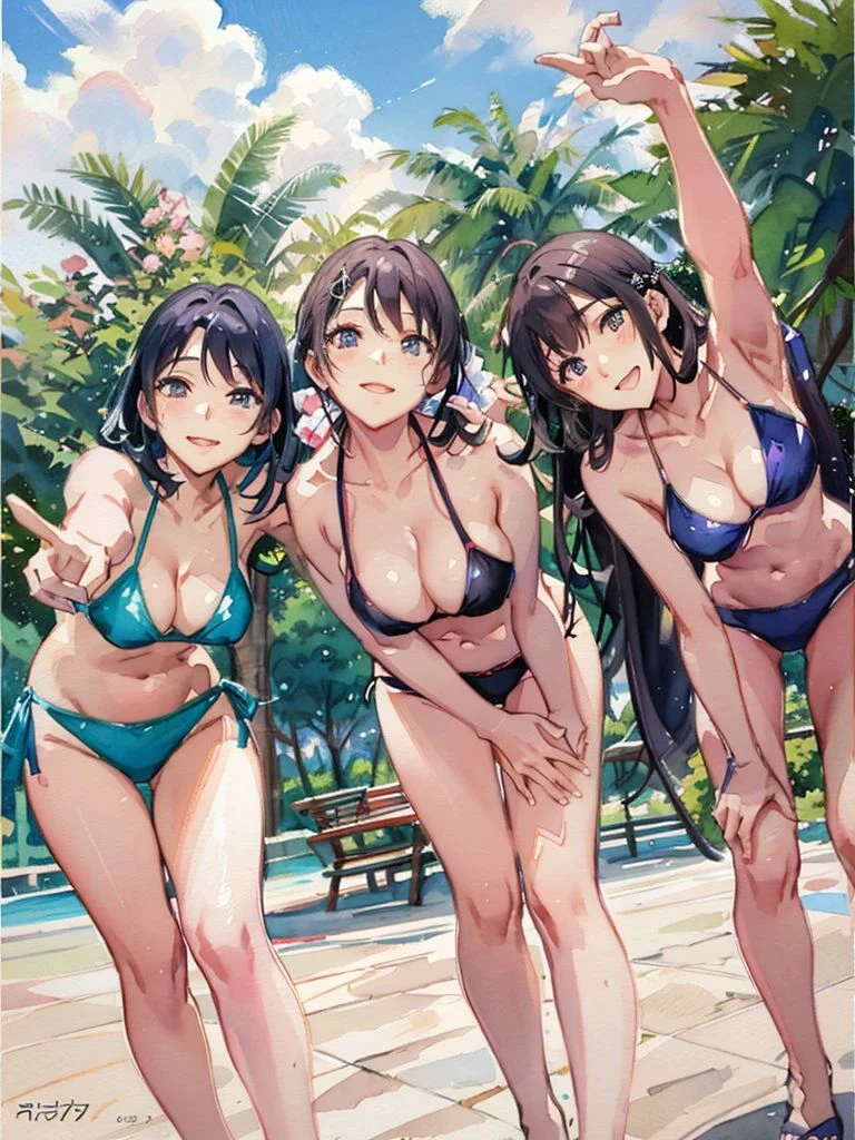 水泳部の夏休み