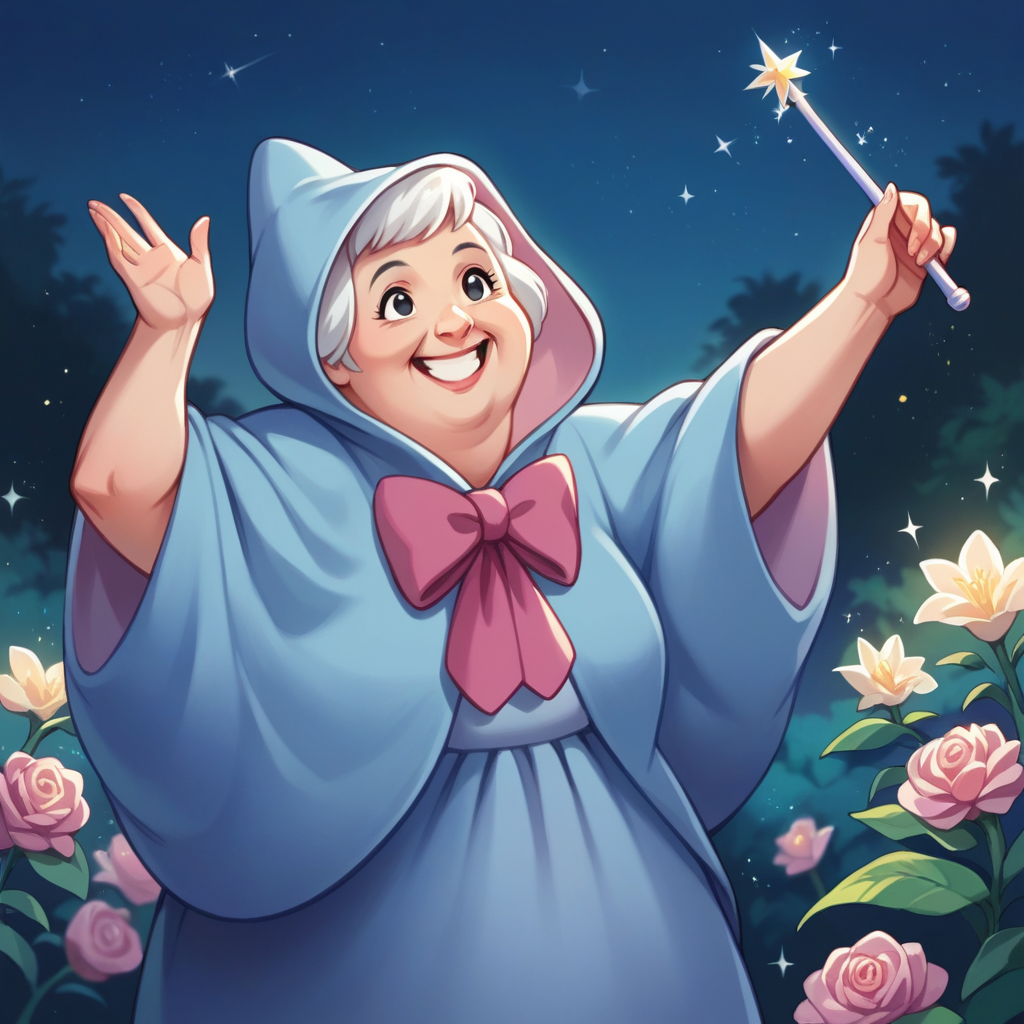 Fairy Godmother - Cinderella. Classic Disney. Pony v1