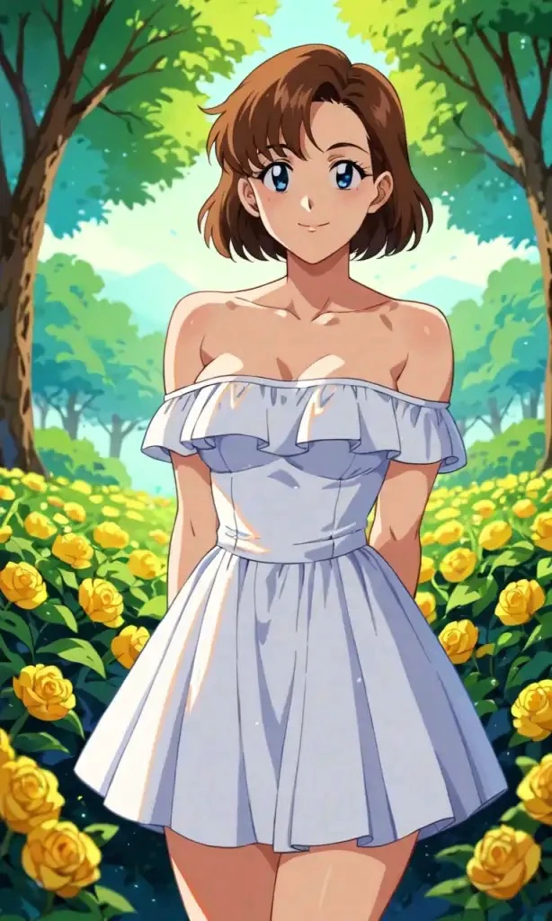 A Lovely Girl’s Garden