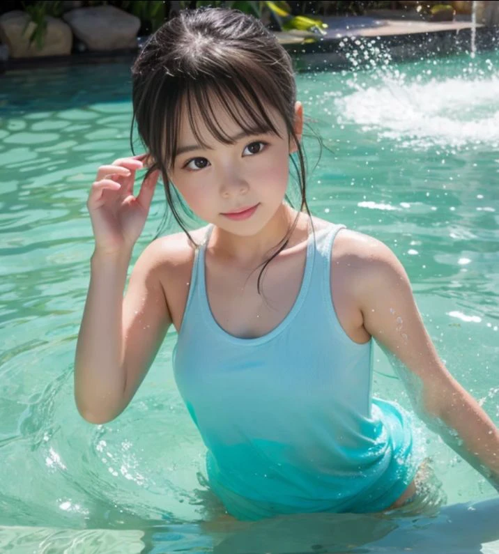 夏はやっぱり水遊び