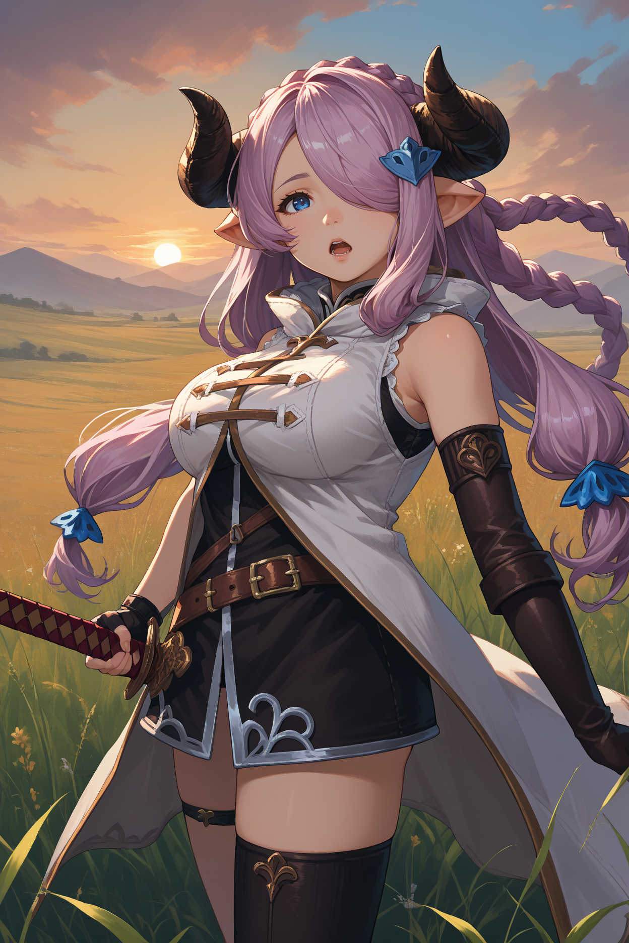 Narmaya Granblue Fantasy v1