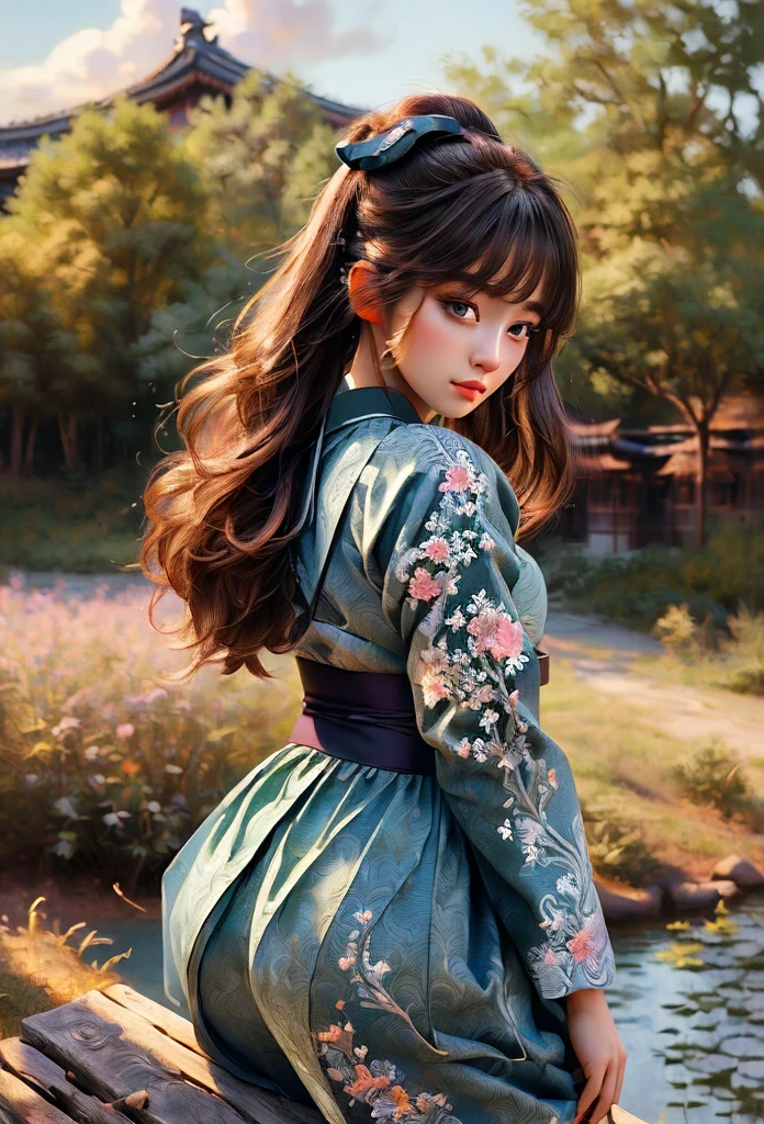 P_SD1.5 Korean traditional costume