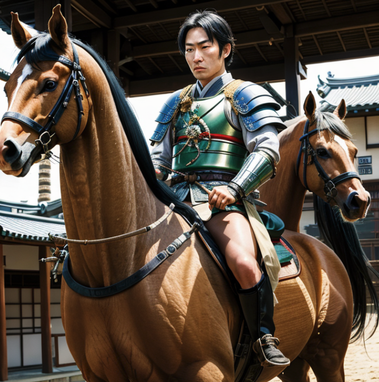 日本風乗馬 1
