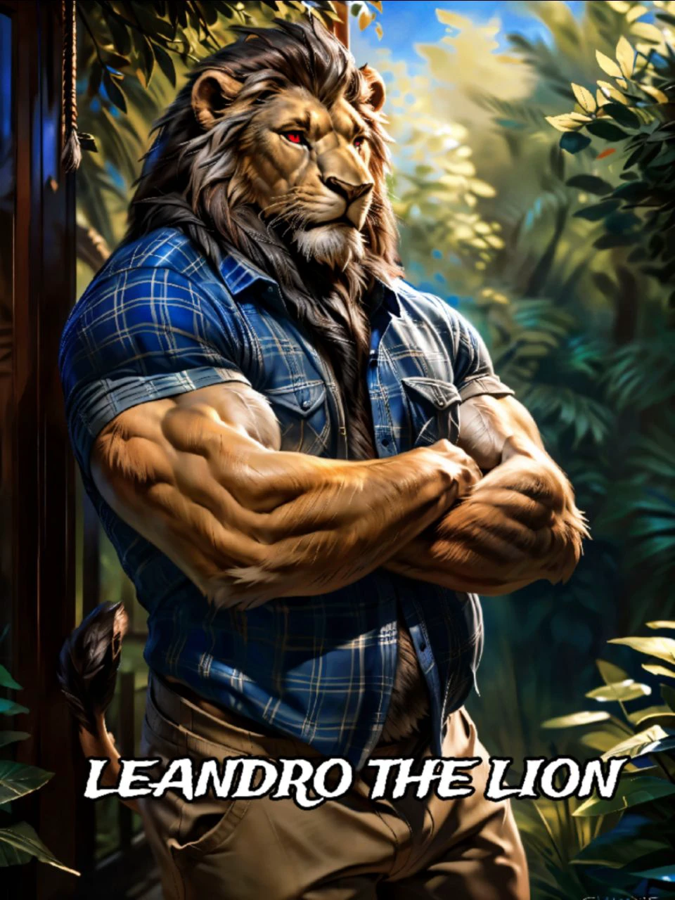 Leandro the lion First version 