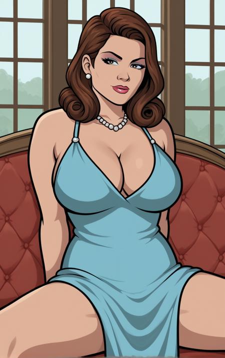 Archer TV Series - SFW - NSFW Style LoRA - PDXLOWNWAIFU 1.0