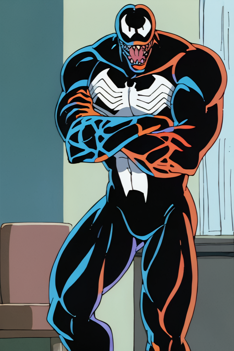 Venom_Spider-Man_The Animated Series LoRA_Eddie Brock 1.1