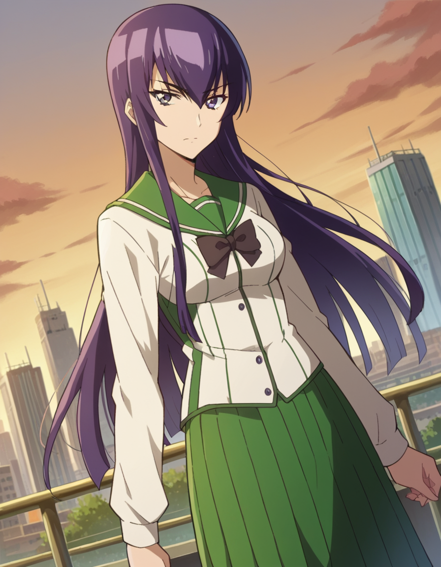 Saeko Busujima animeS1