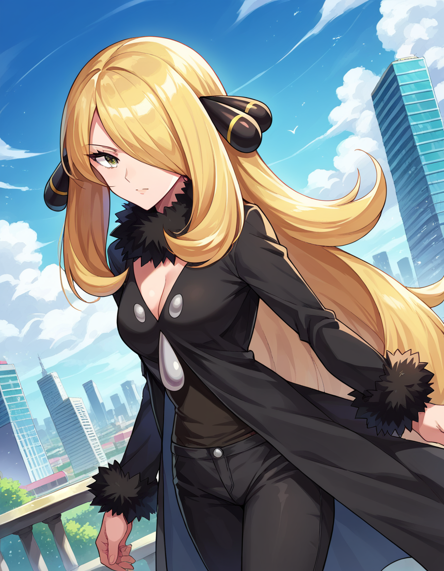 Cynthia by nochekaiser881 booru