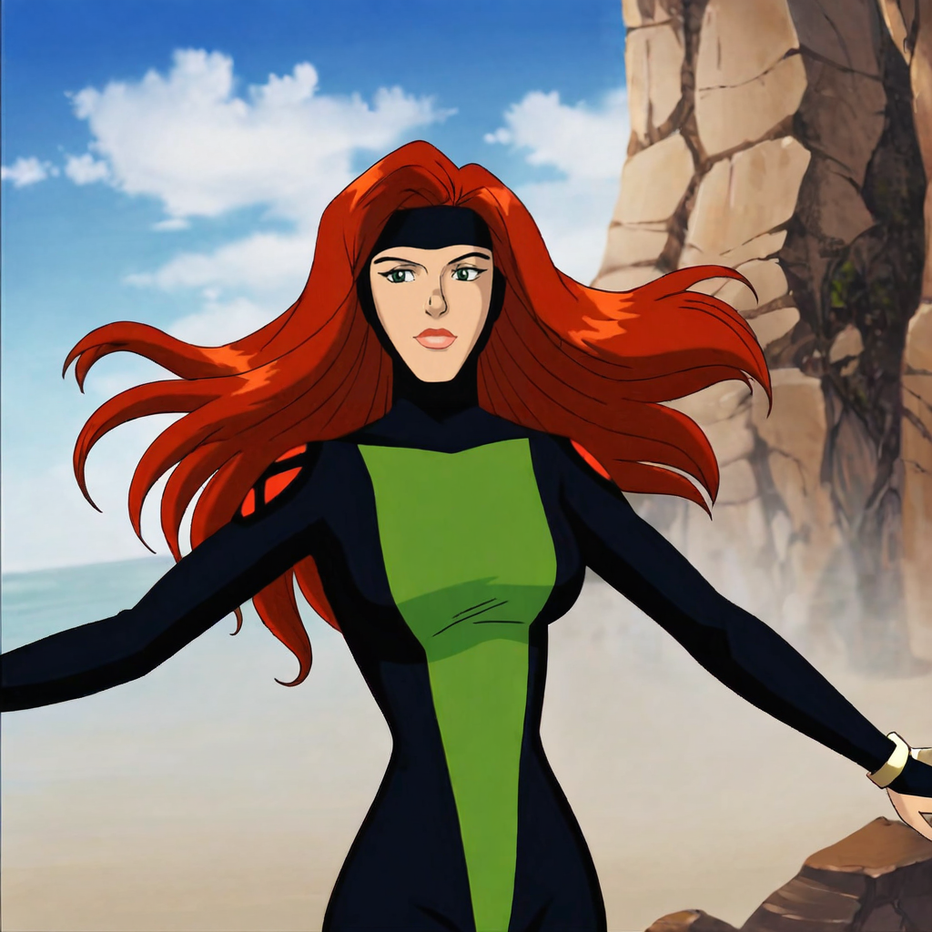Jean Grey X-Men Evolution - LoRA PonyXL  1.0