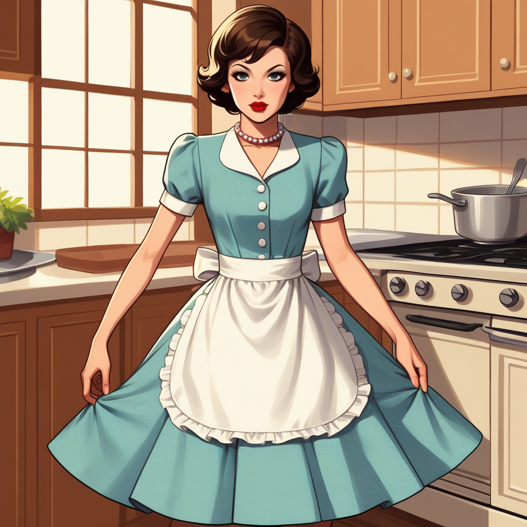 1950s Housewife Outfit 1.0