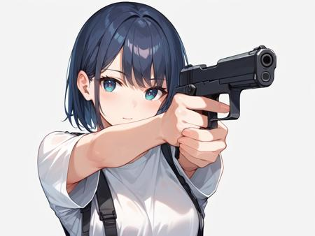 holding handgun 1.0