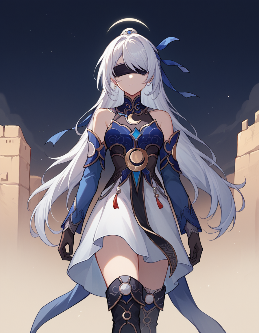 Jingliu - Honkai Star Rail - Pony XL booru