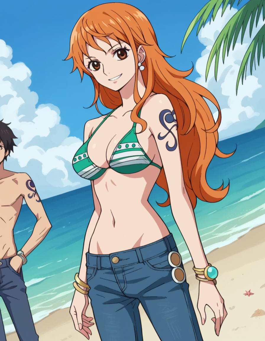 Nami - One Piece by nochekaiser881 anime_s15