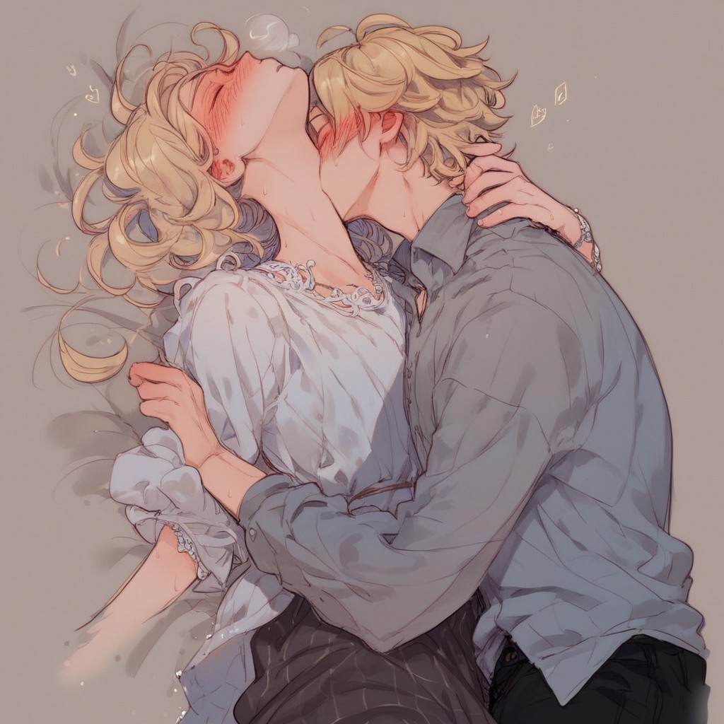 Passionate Neck Kissing Lora 1