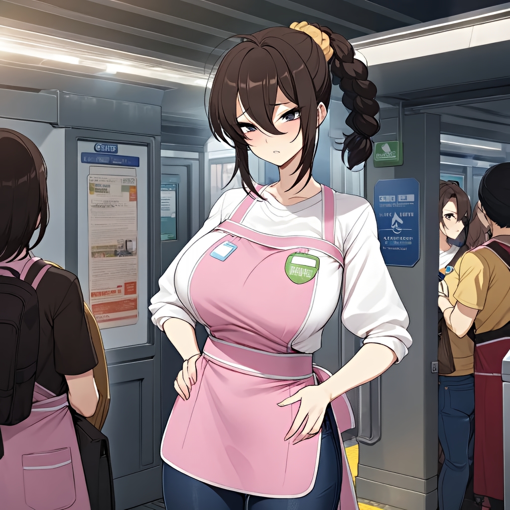 manokura sachi - Train Capacity 300 percent II - Animagine XL v1.0