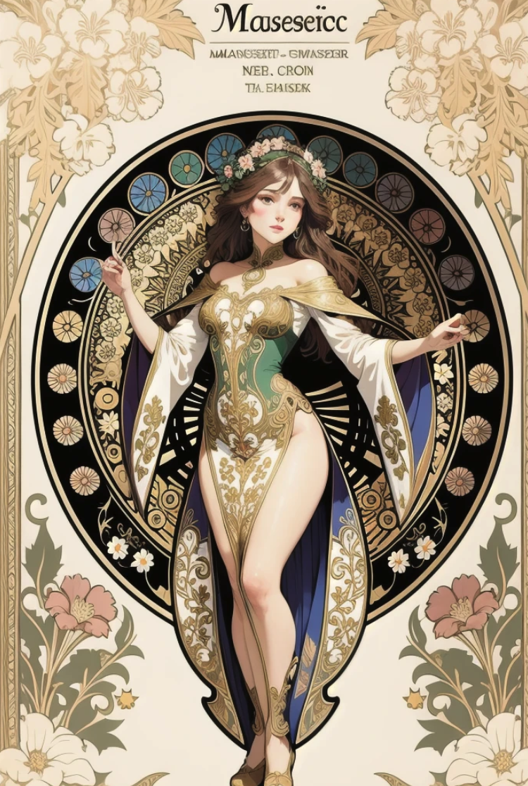 Alphonse Mucha style 3