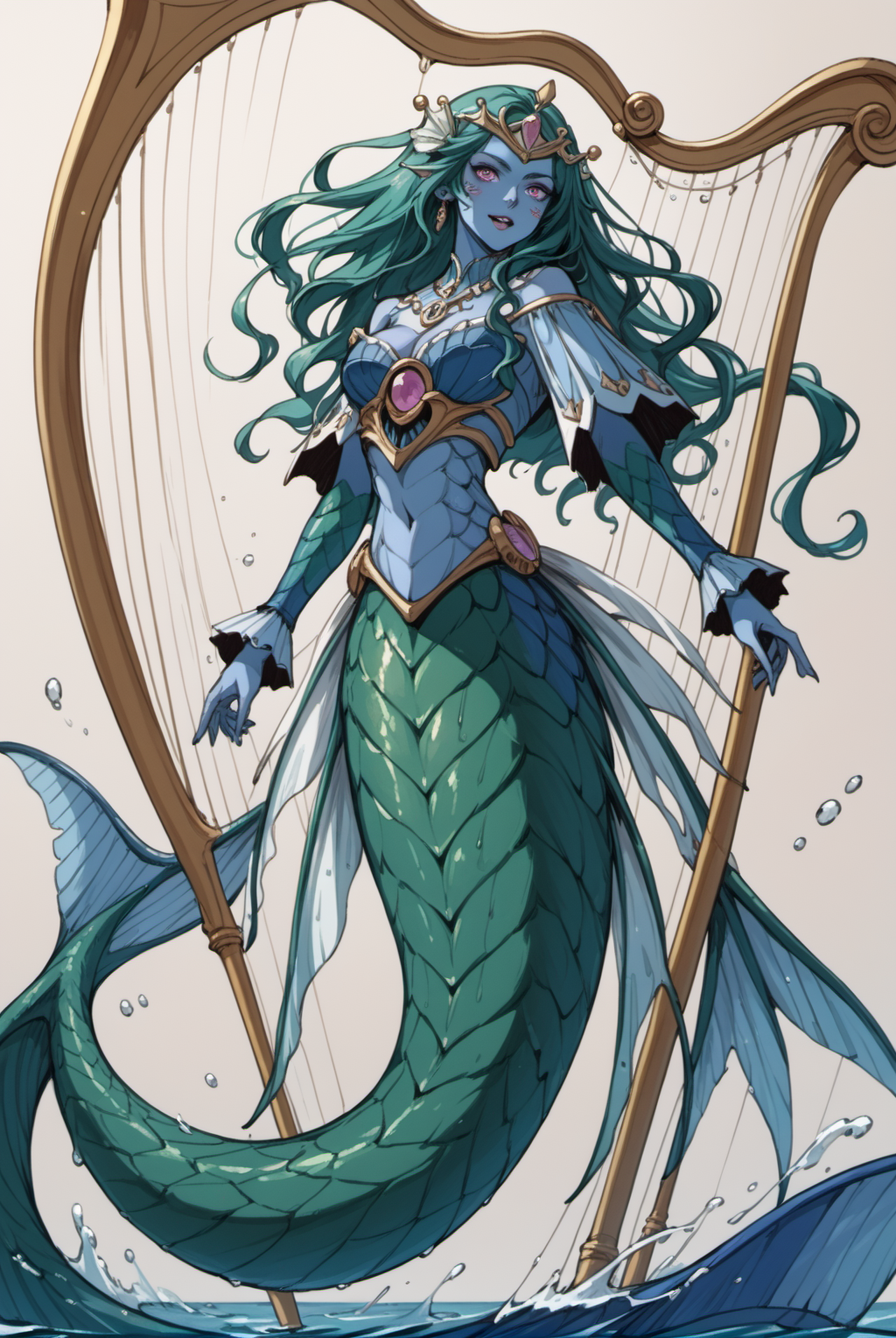 mermaid by Tomorrowdiart Pony V1.0