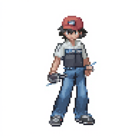 Pokemon Trainer Sprite PixelArt 1.0