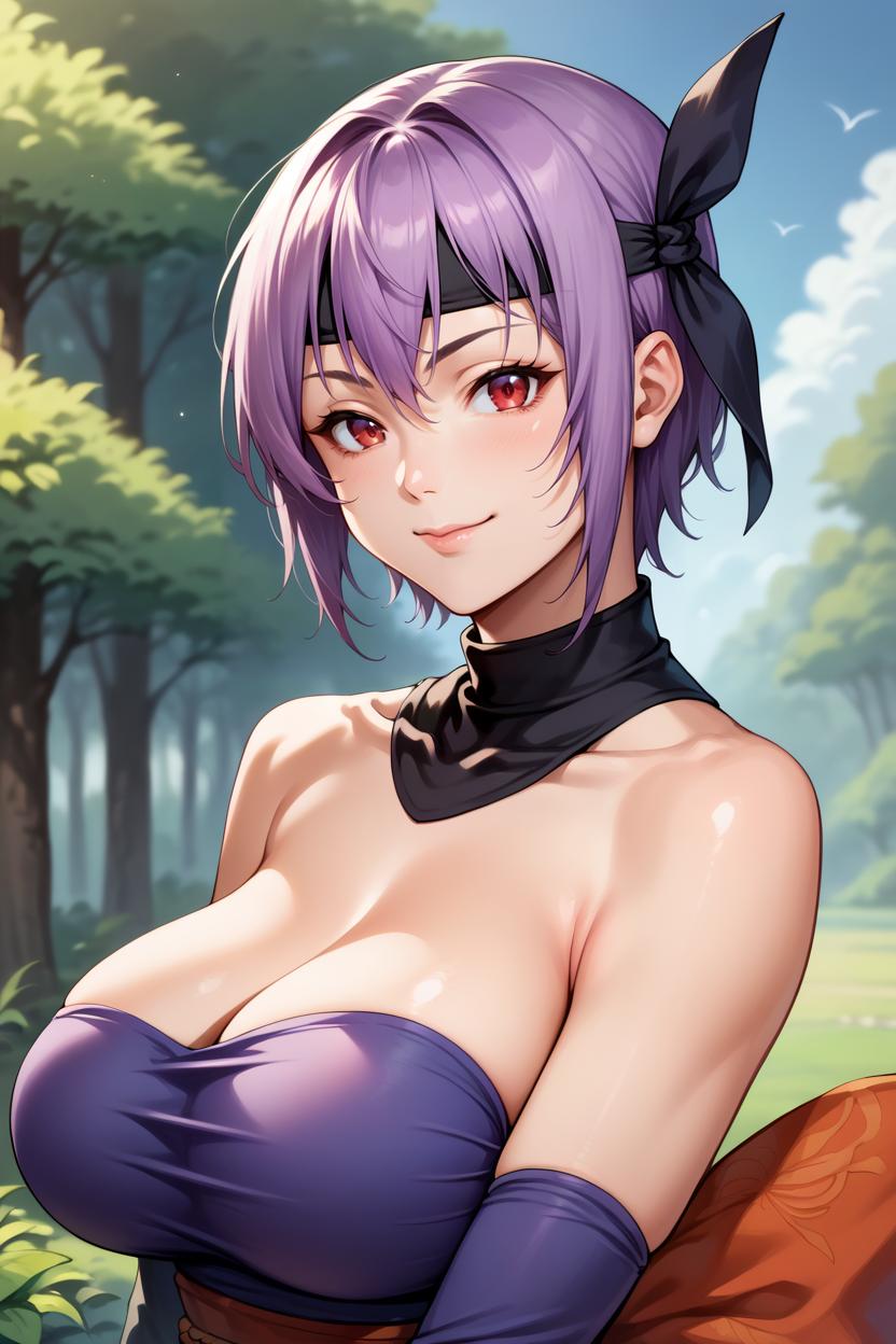 Ayane - Dead or Alive - SDXL LoRA - Pony Diffusion v1