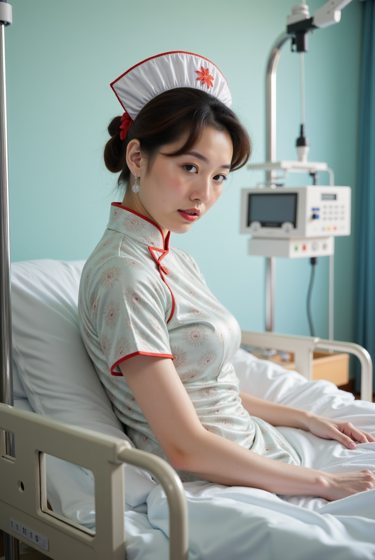 中里中气-Cheongsam nurse  V1