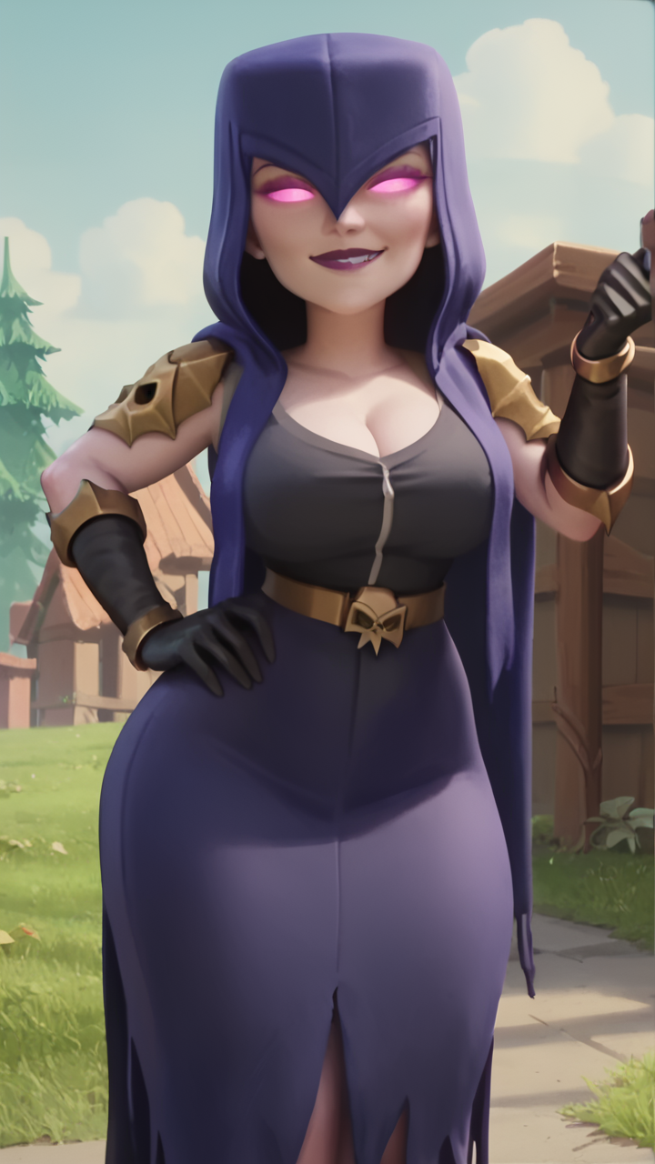 Witch - Clash of Clans - Pony XL - LoRA v1