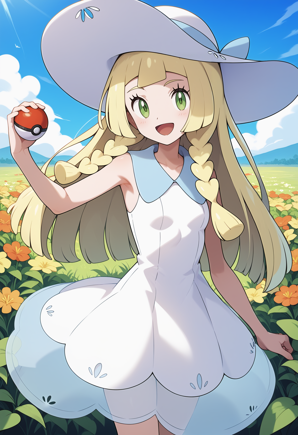Lillie - Pokemon 5 Outfits v1