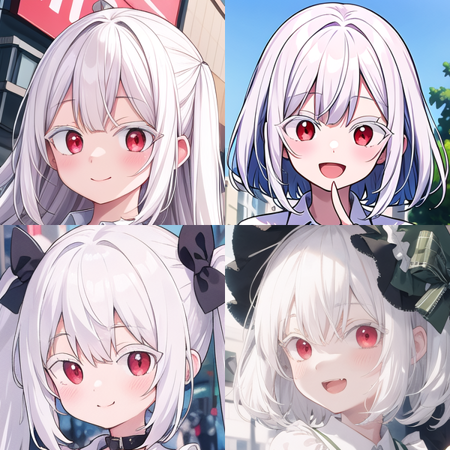 White eyelashes  白睫毛 v1.0