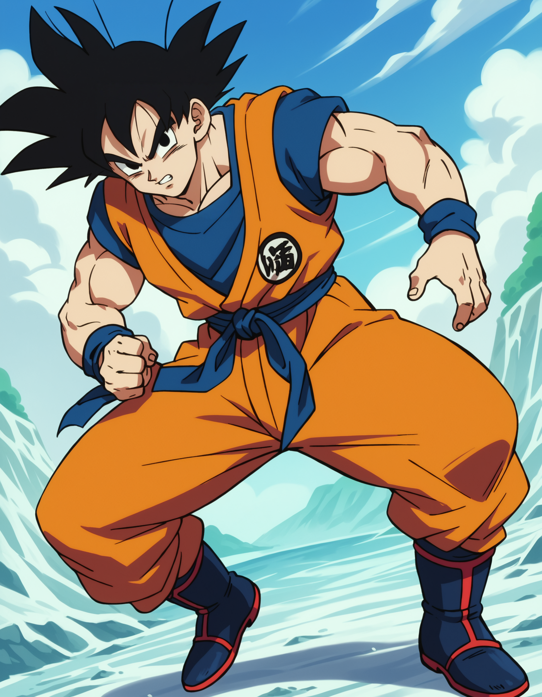 Dragon ball super Broly style  1