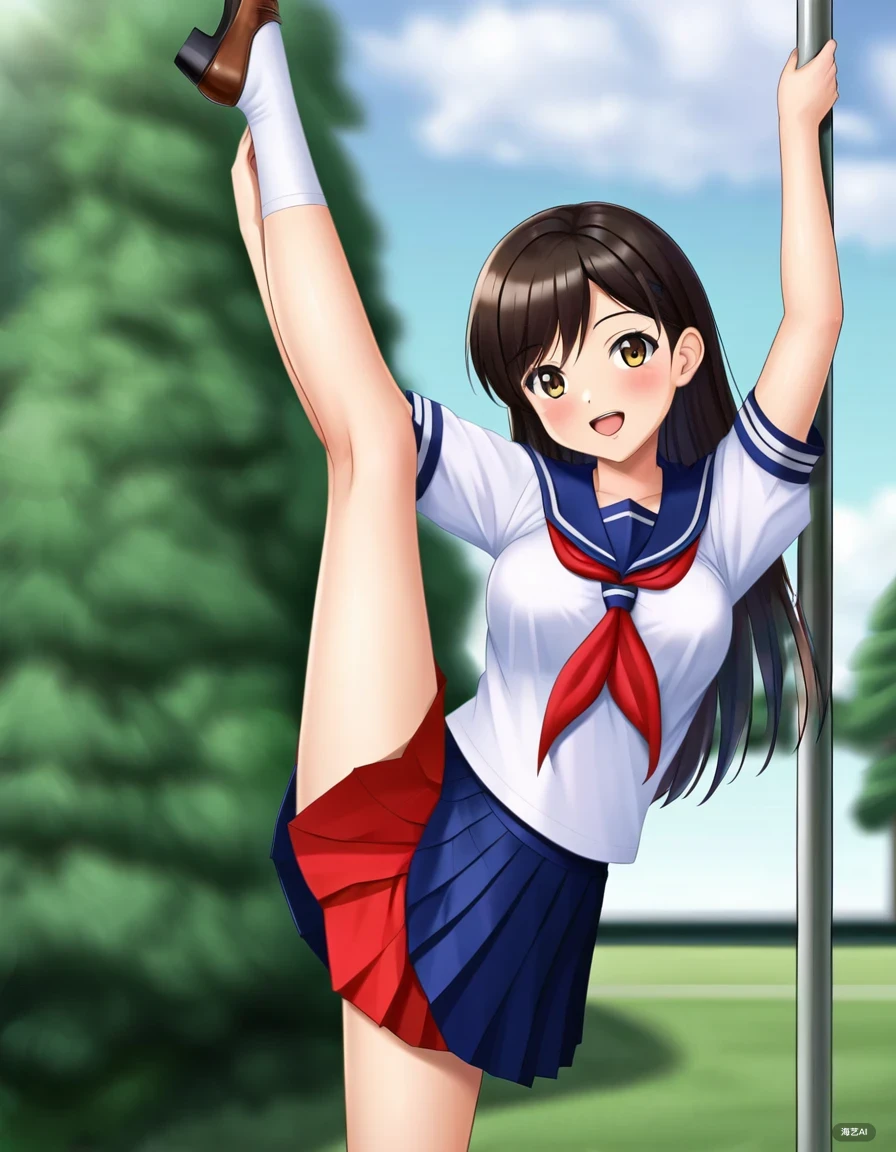 standing split 1