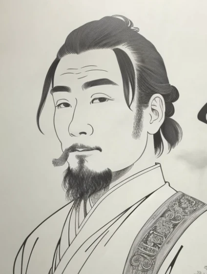 白黒中華風 2
