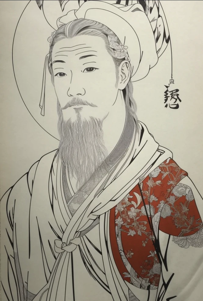 古代中国老人風 2