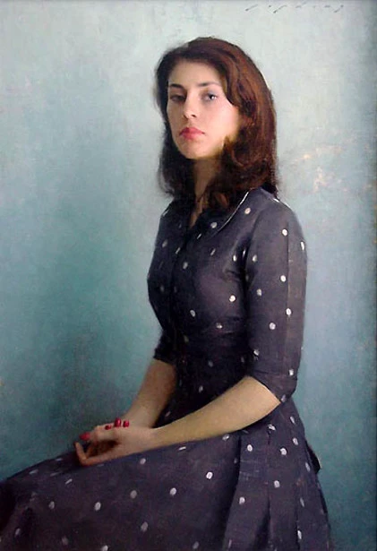 Jeremy Lipking style on flux
