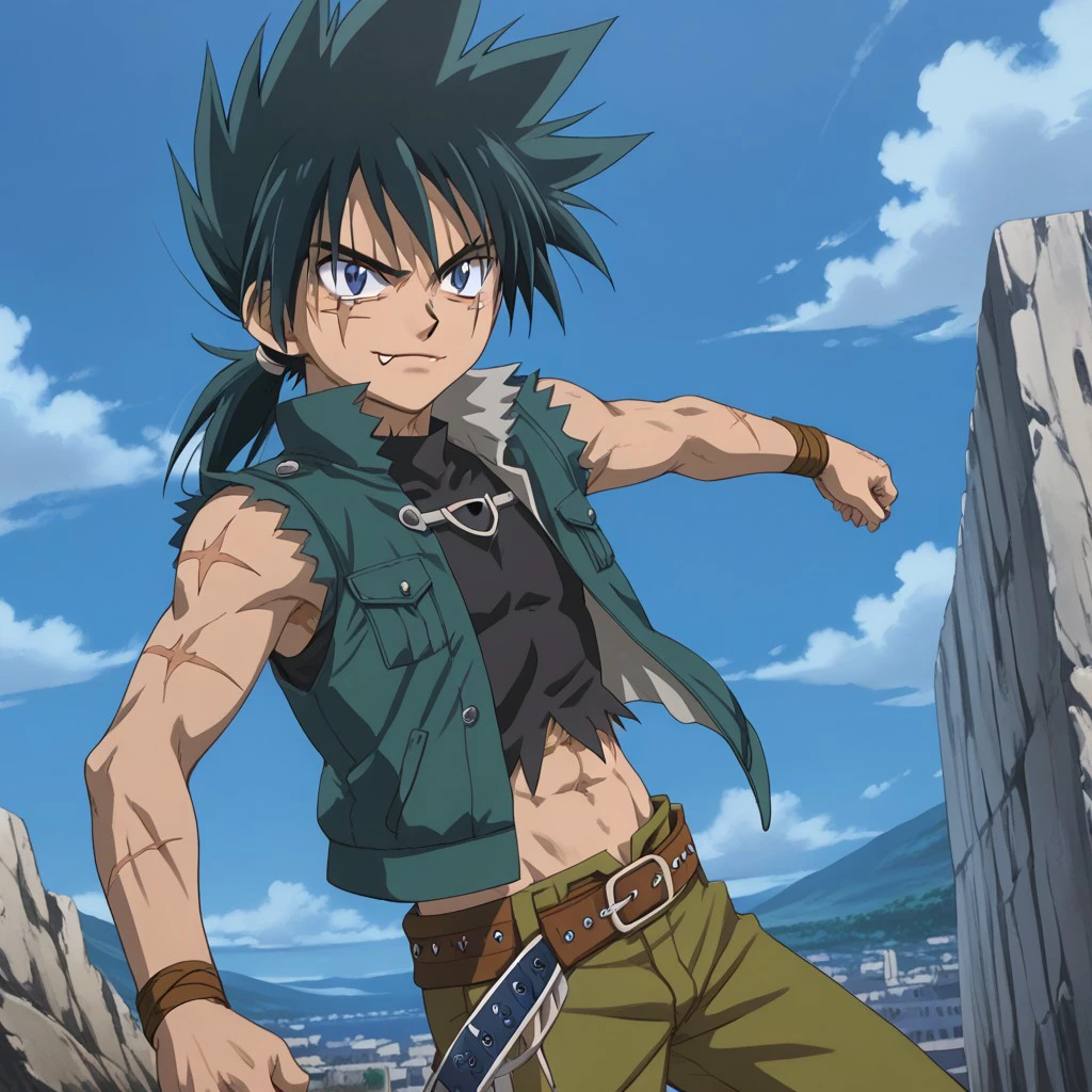 Kyoya Tetegami Beyblade 1.0