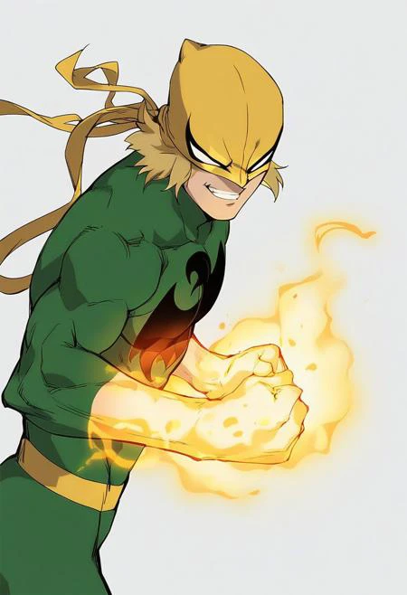 Danny Rand - Iron Fist Ultimate Spider-Man 1