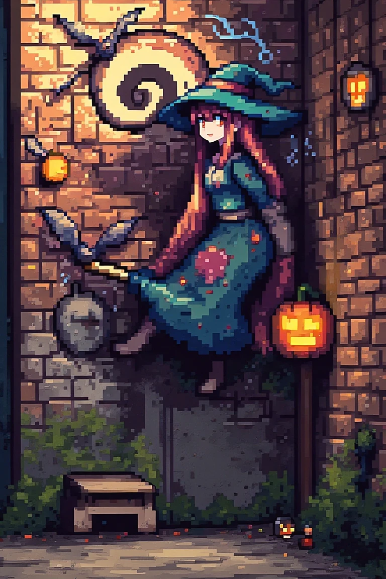 Halloween Pixel Art 32bits