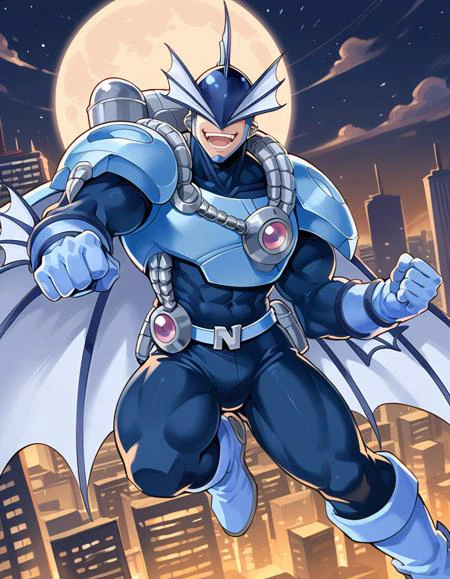 Yu-Gi-Oh - Elemental Hero Neo Bubbleman　Bubbleman  PonyXL 1